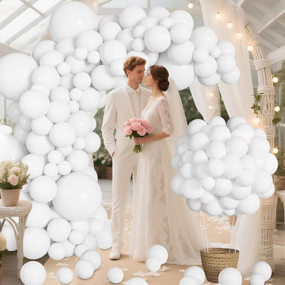 Wedding Theme Balloons Garland - مراجعة Balloon Arch Kit وسعره