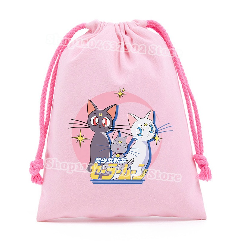 Sailor Moon Small Drawstring P - مراجعة Party Favor Bag وسعره