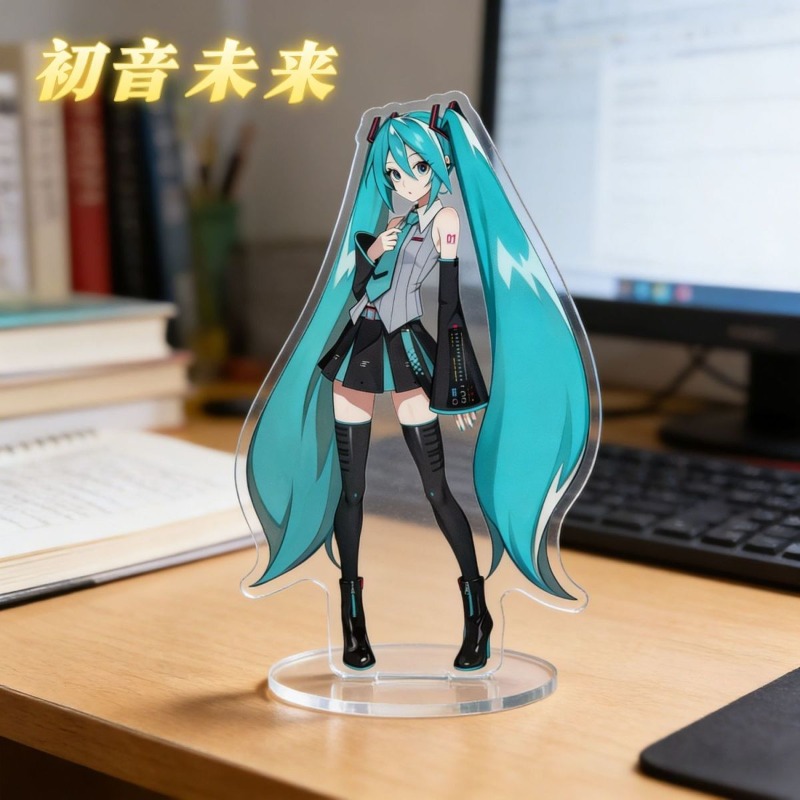 Hatsune Miku 10cm Acrylic Stan - مراجعة Event Support وسعره
