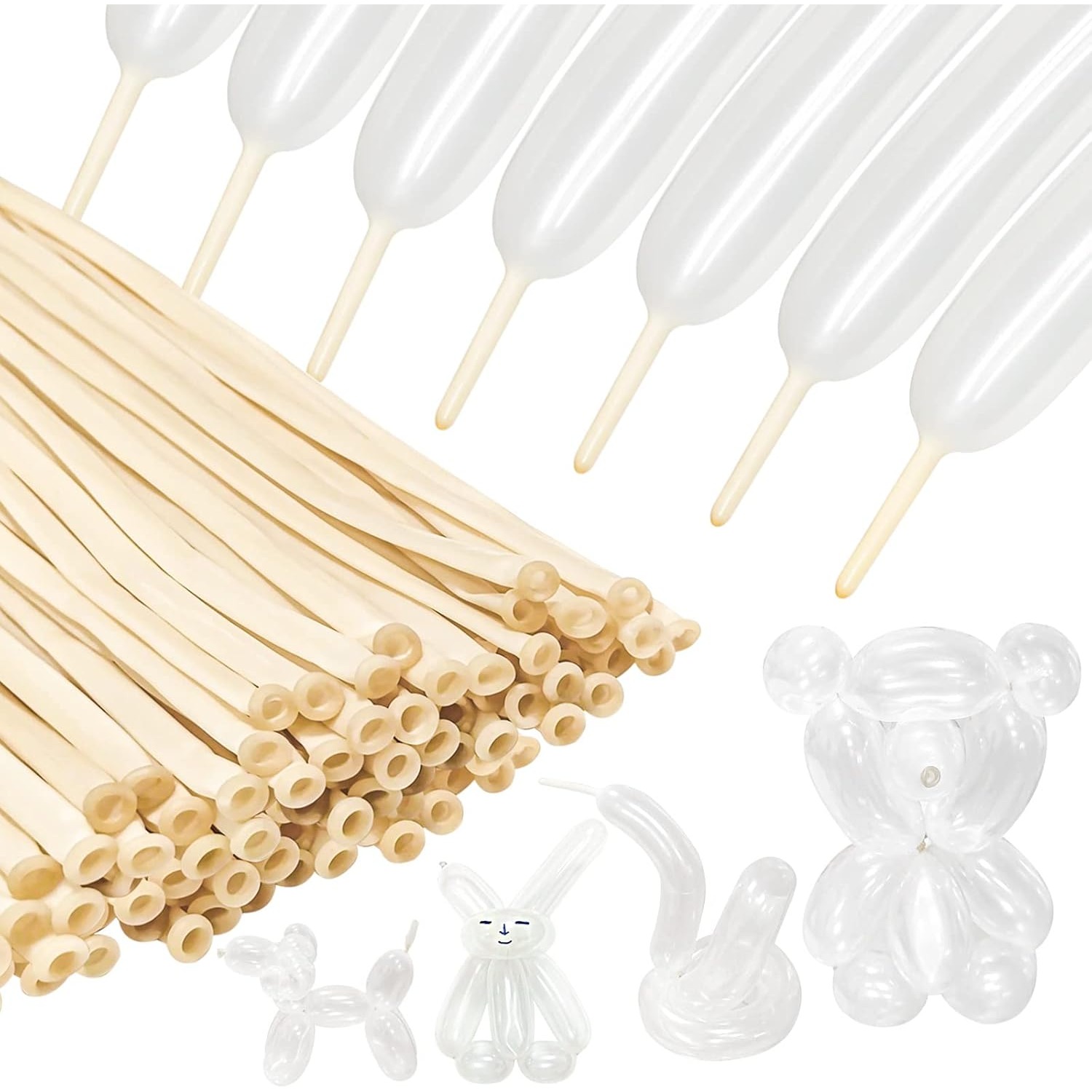 100pcs Thickening Long Balloon - مراجعة Balloon Arch Kit وسعره