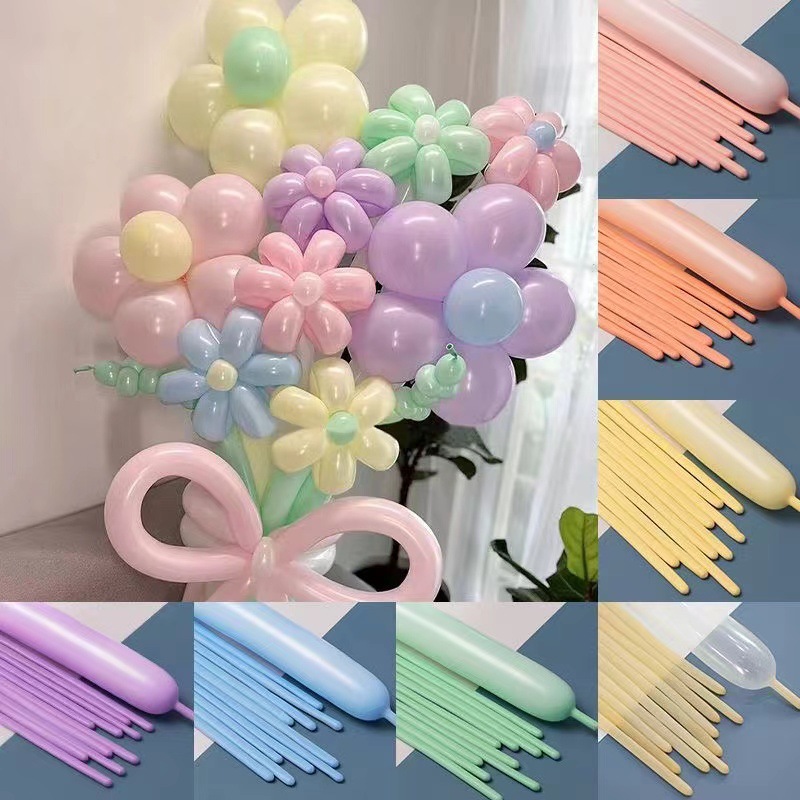 100pcs Thickening Long Balloon - مراجعة Balloon Arch Kit وسعره