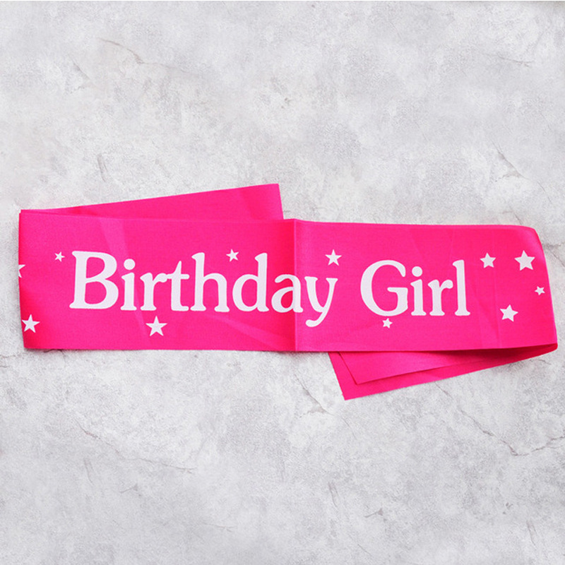 Birthday Girl Ribbons Shoulder - مراجعة Birthday Sash Glitter وسعره