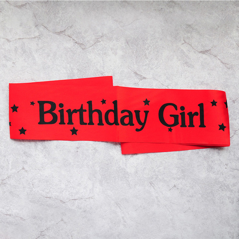 Birthday Girl Ribbons Shoulder - مراجعة Birthday Sash Glitter وسعره