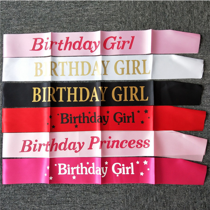 Birthday Girl Ribbons Shoulder - مراجعة Birthday Sash Glitter وسعره