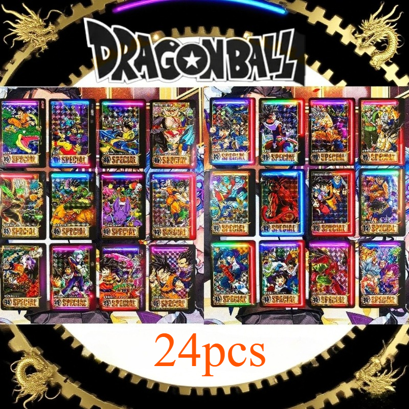 24PCS Dragon Ball Z Cards Se G - مراجعة Event Z وسعره