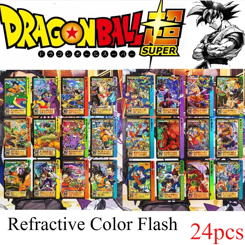 24PCS Dragon Ball Z Cards Se G - مراجعة Event Z وسعره
