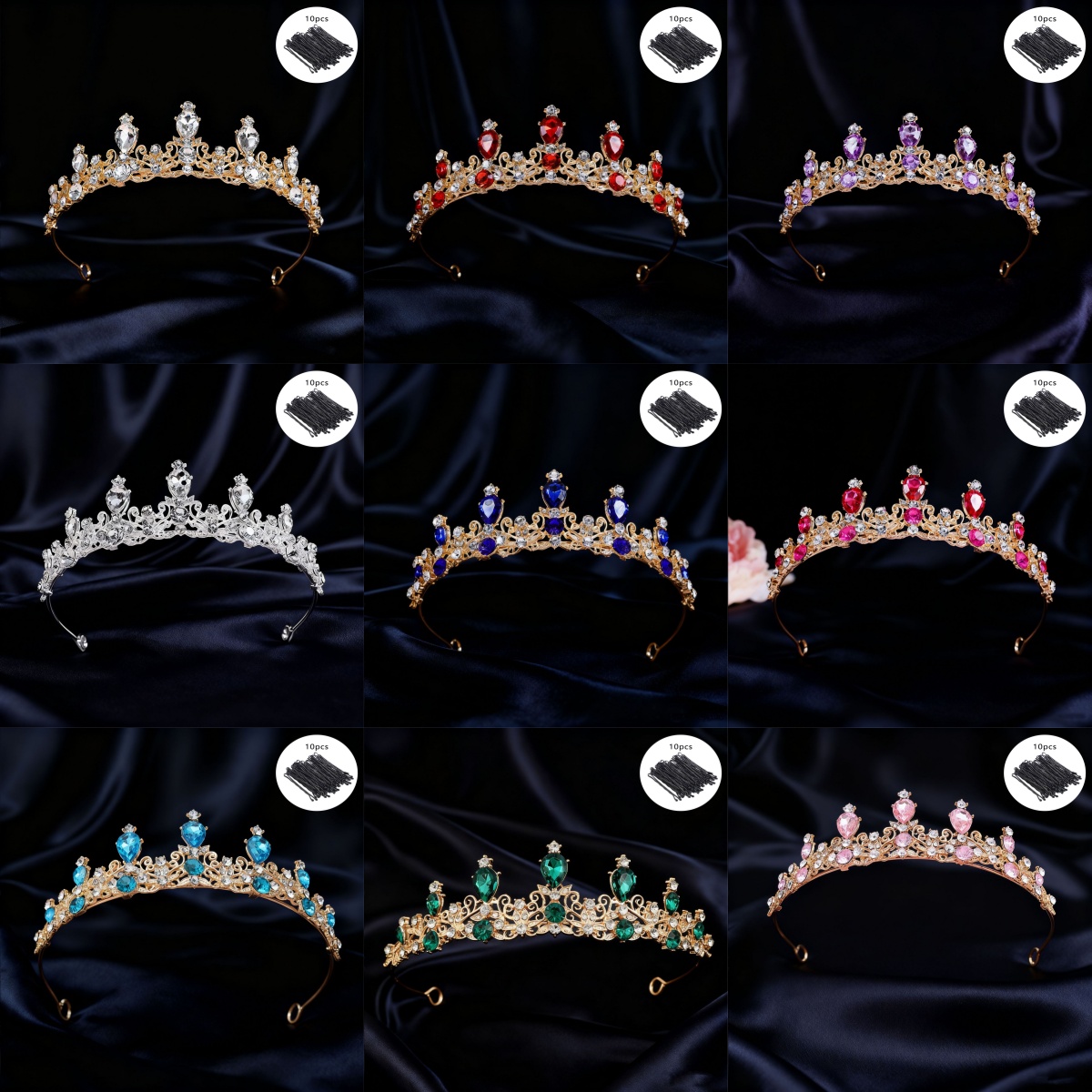 Bridal Tiara Vintage Scroll Rh - مراجعة Event & Party Supply وسعره