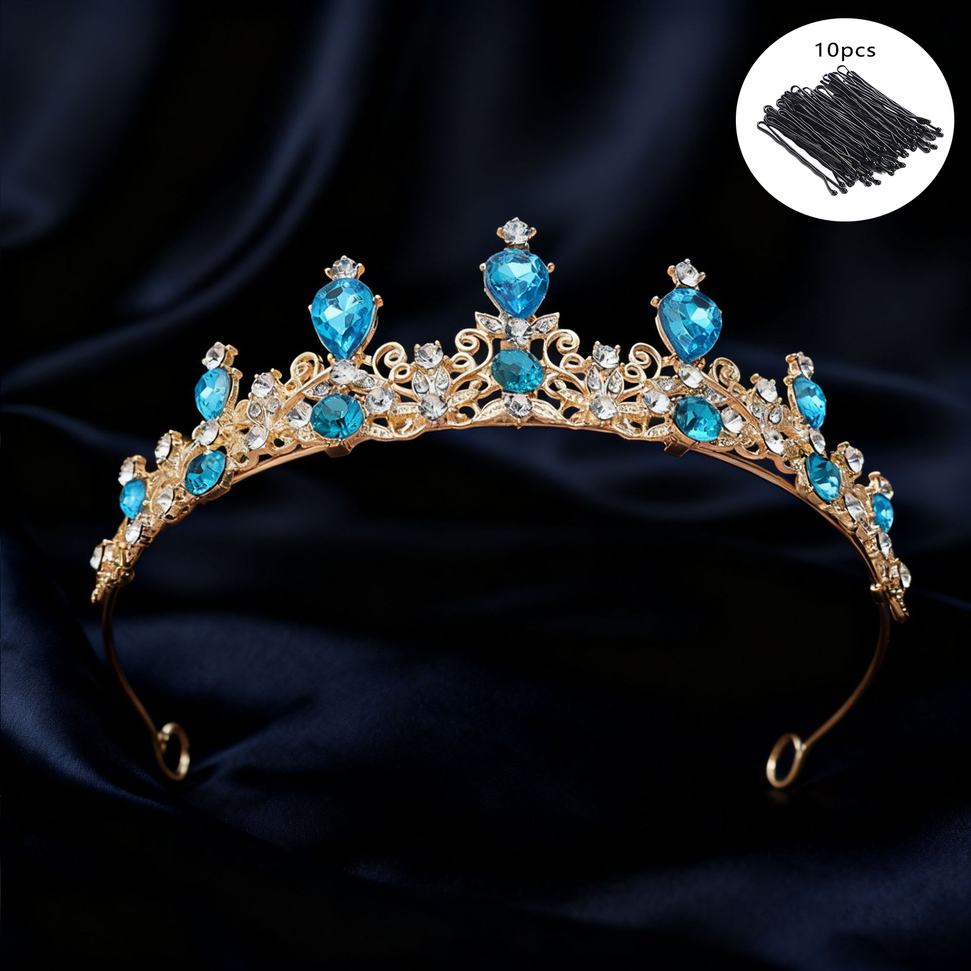 Bridal Tiara Vintage Scroll Rh - مراجعة Event & Party Supply وسعره
