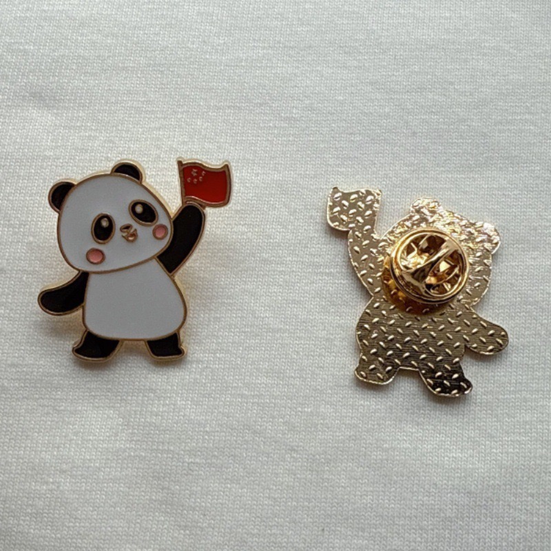 6pcs Cartoon China Panda Badge - مراجعة Event Party وسعره