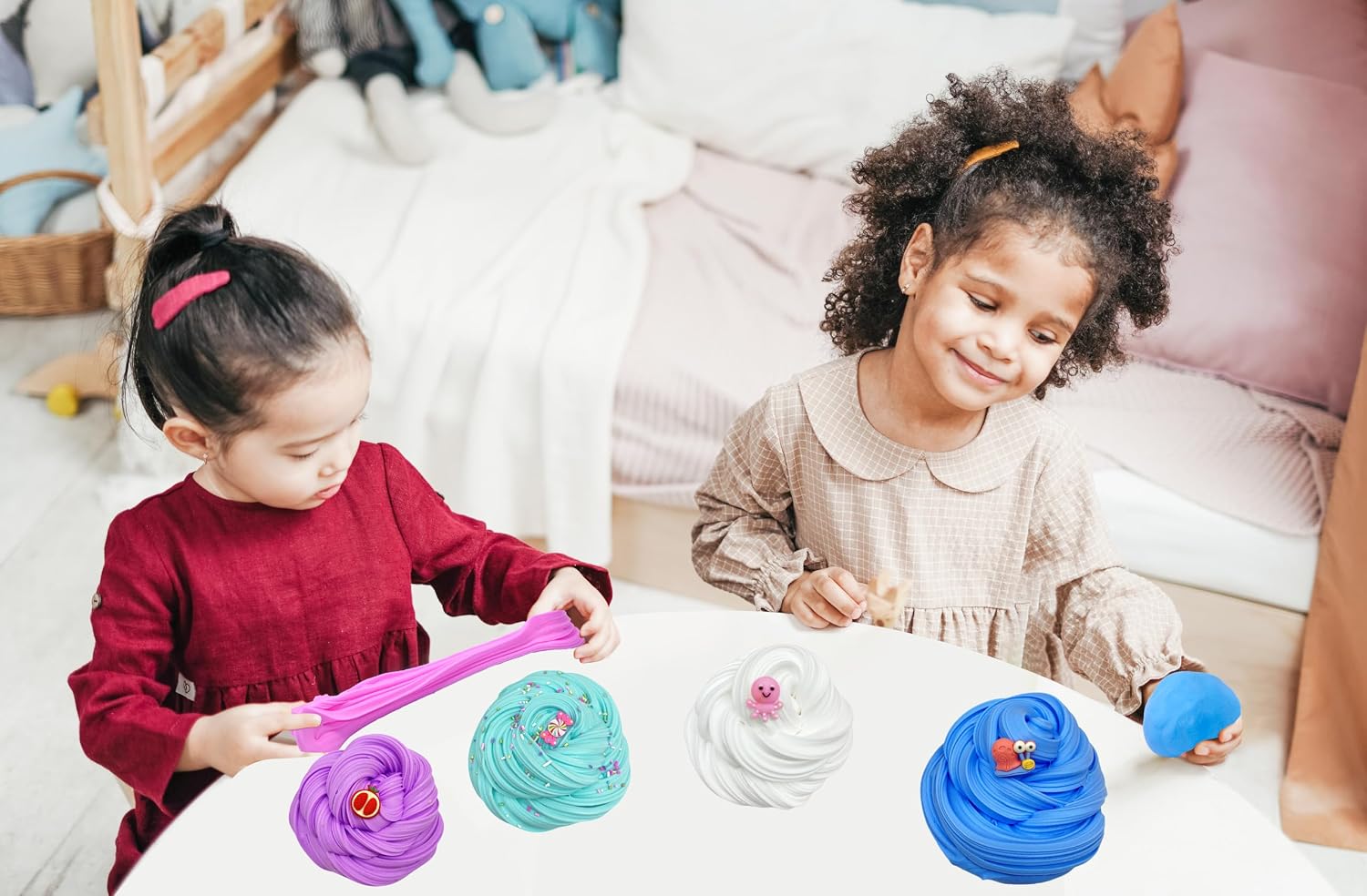 24 Pack Butter Slime Kit, Part - مراجعة Party Favor Bag وسعره