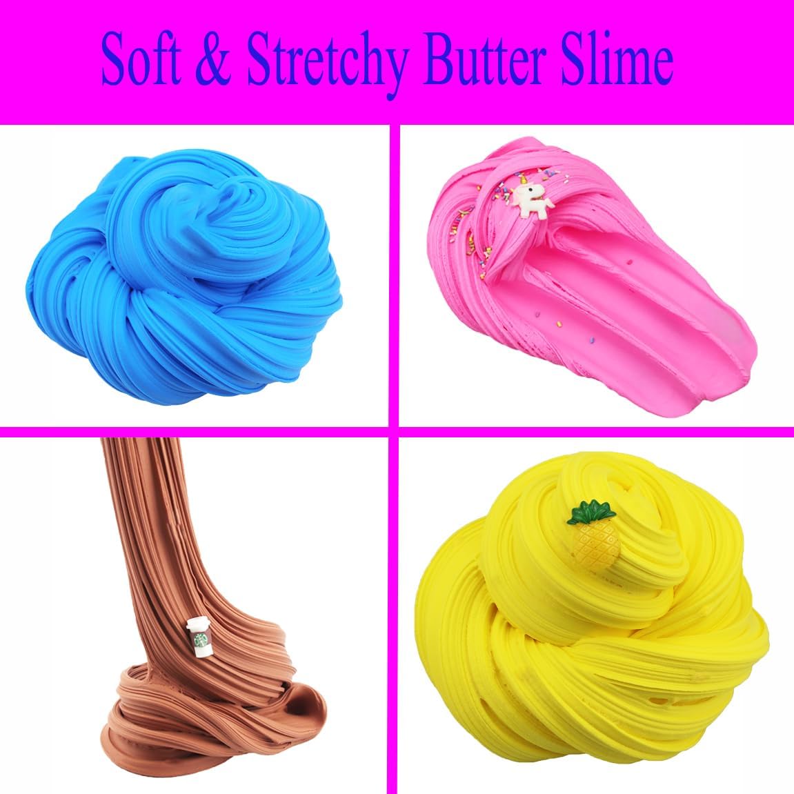 24 Pack Butter Slime Kit, Part - مراجعة Party Favor Bag وسعره