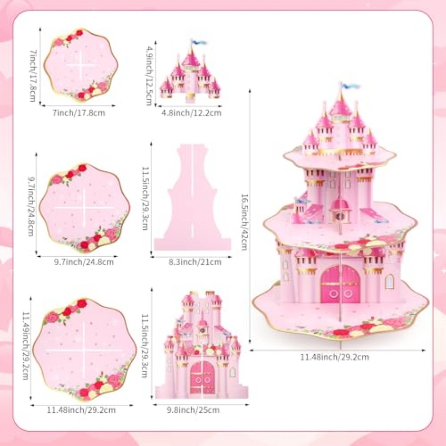 3 Tier Cupcake Stand Birthday  - مراجعة Cupcake Stand Tier وسعره