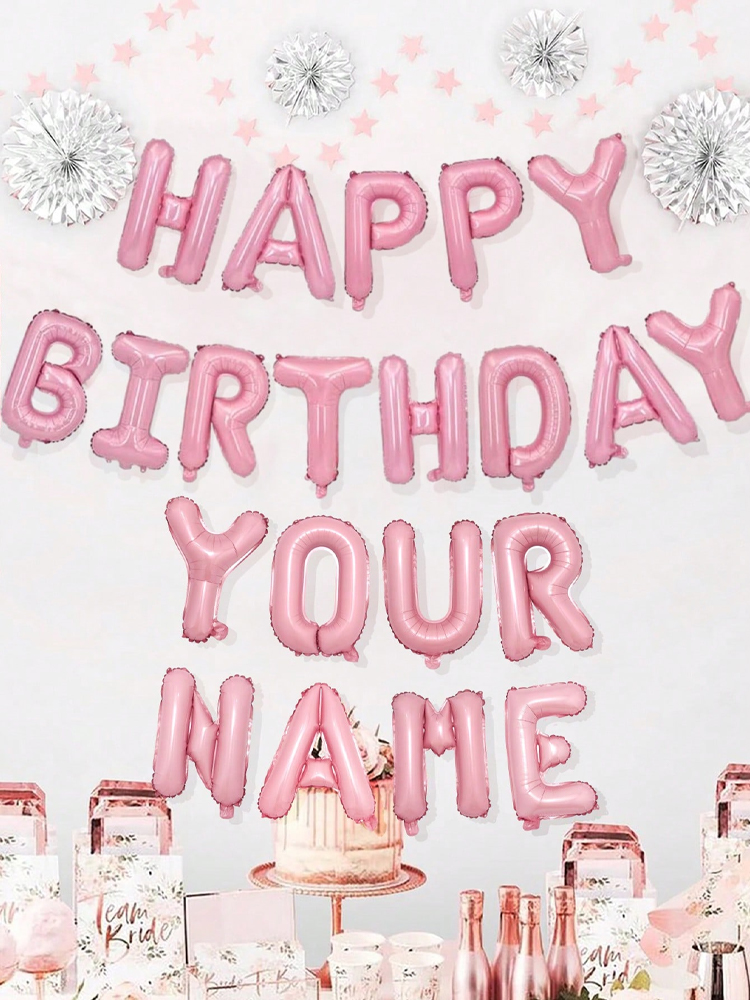 16 inch pink letter decoration - مراجعة Event Z وسعره