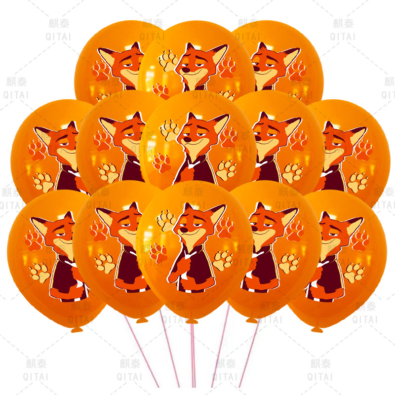 New Zootopia Balloons Wild Ani - مراجعة Event Supplies وسعره