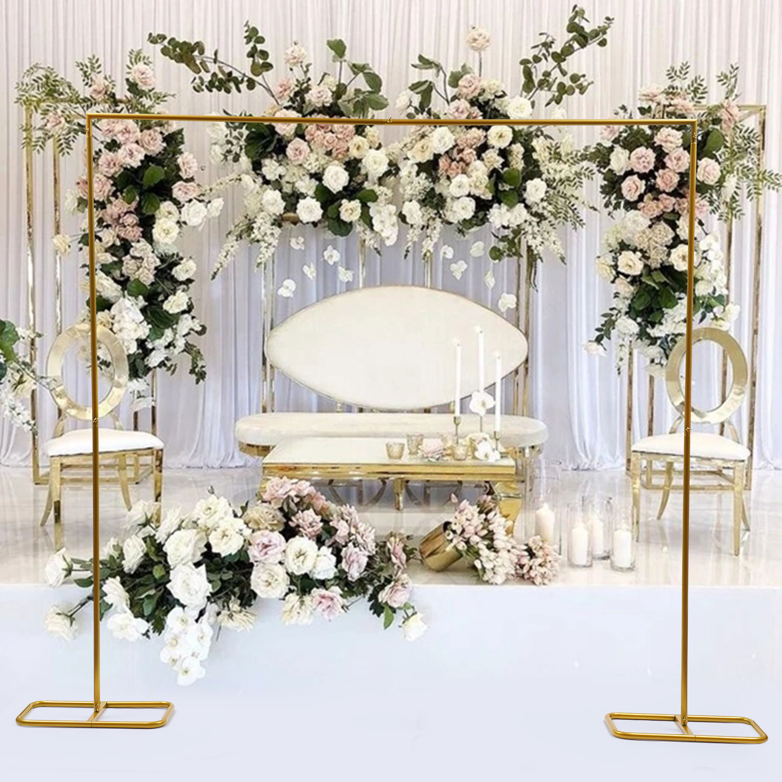 2.1x2m / 79x83inch Gold Weddin - مراجعة Balloon Arch Kit وسعره