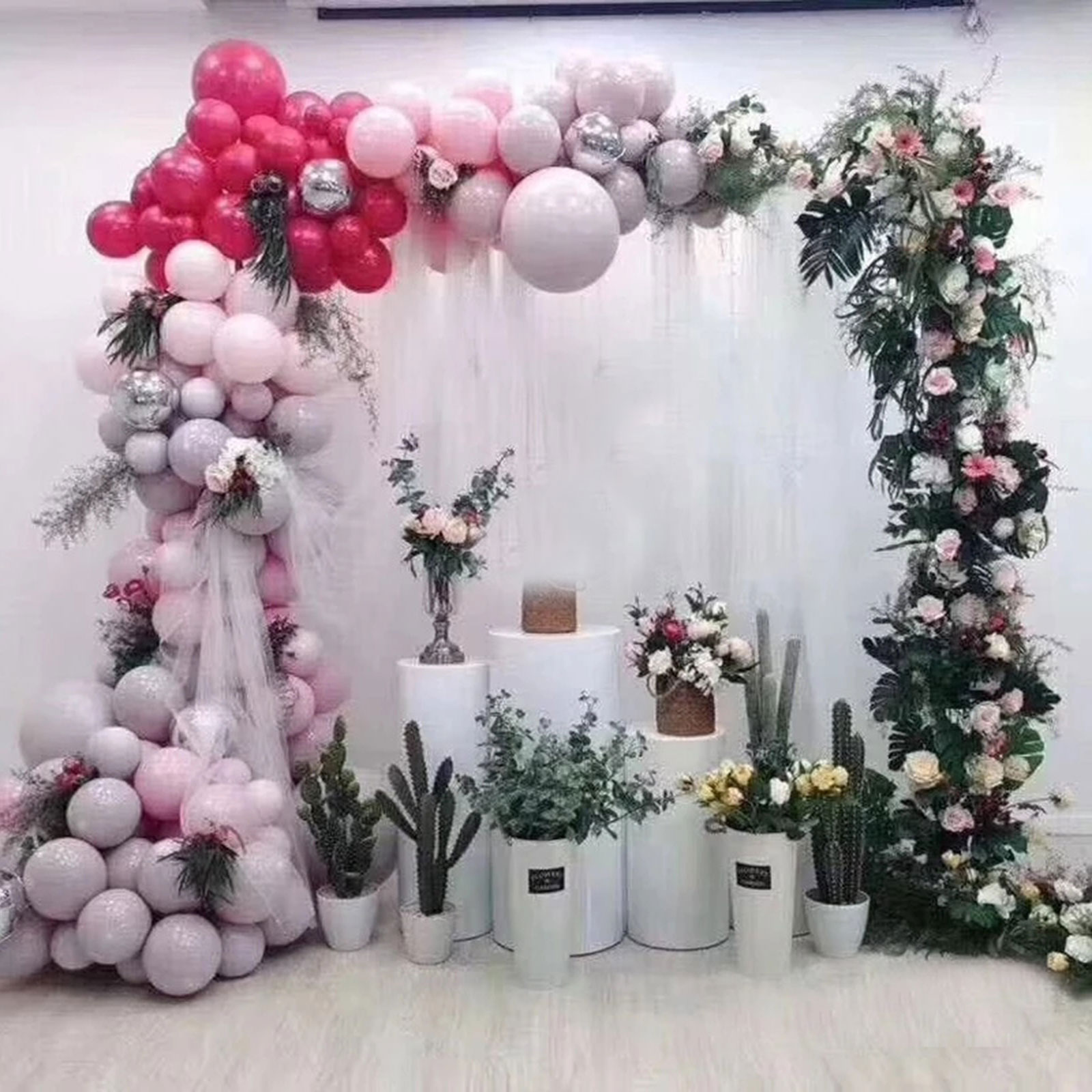 2.1x2m / 79x83inch Gold Weddin - مراجعة Balloon Arch Kit وسعره
