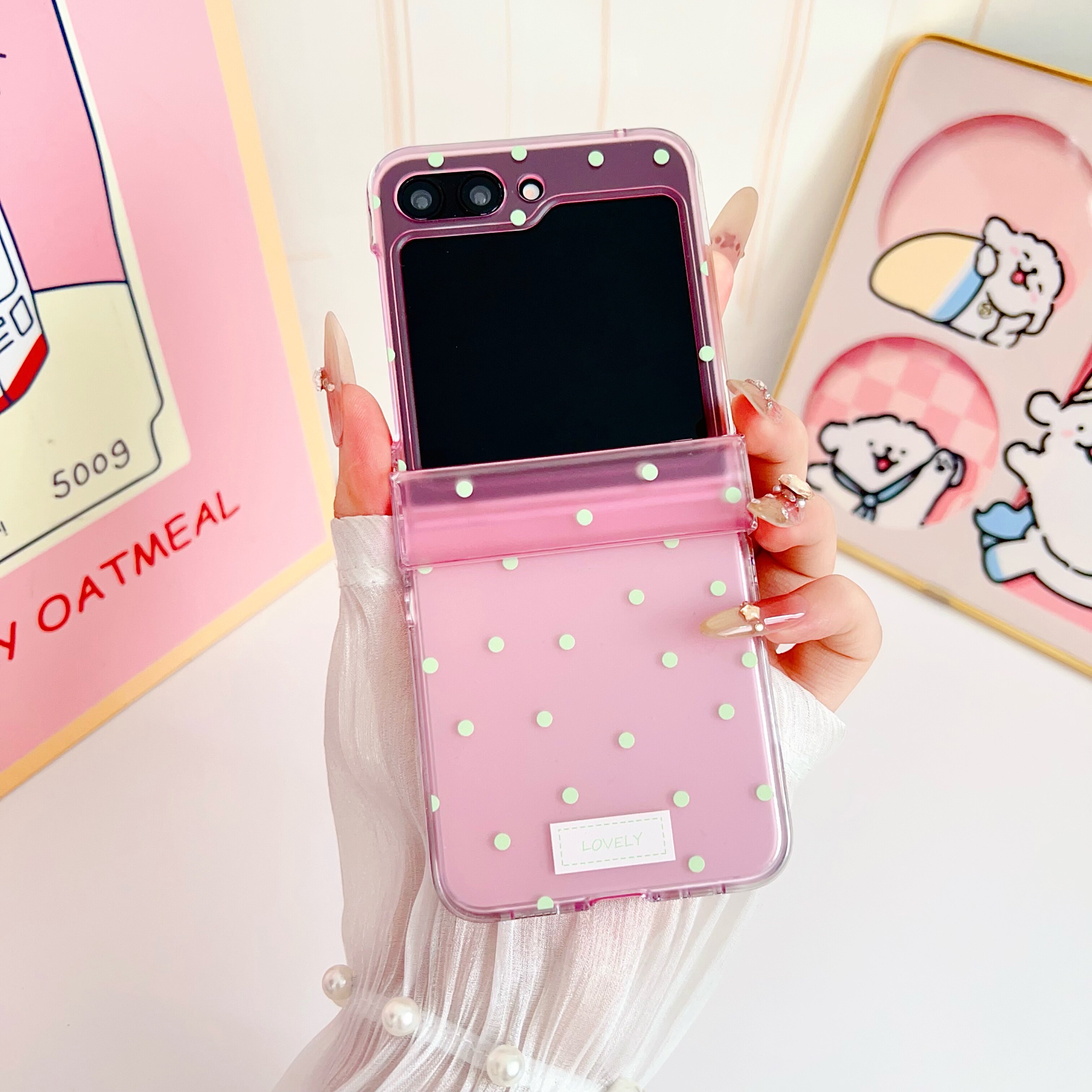 Pink blue polka dot birthday g - مراجعة Event Z وسعره