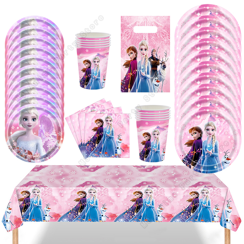 Frozen Elsa Anna Olaf Birthday - مراجعة Event Supplies وسعره
