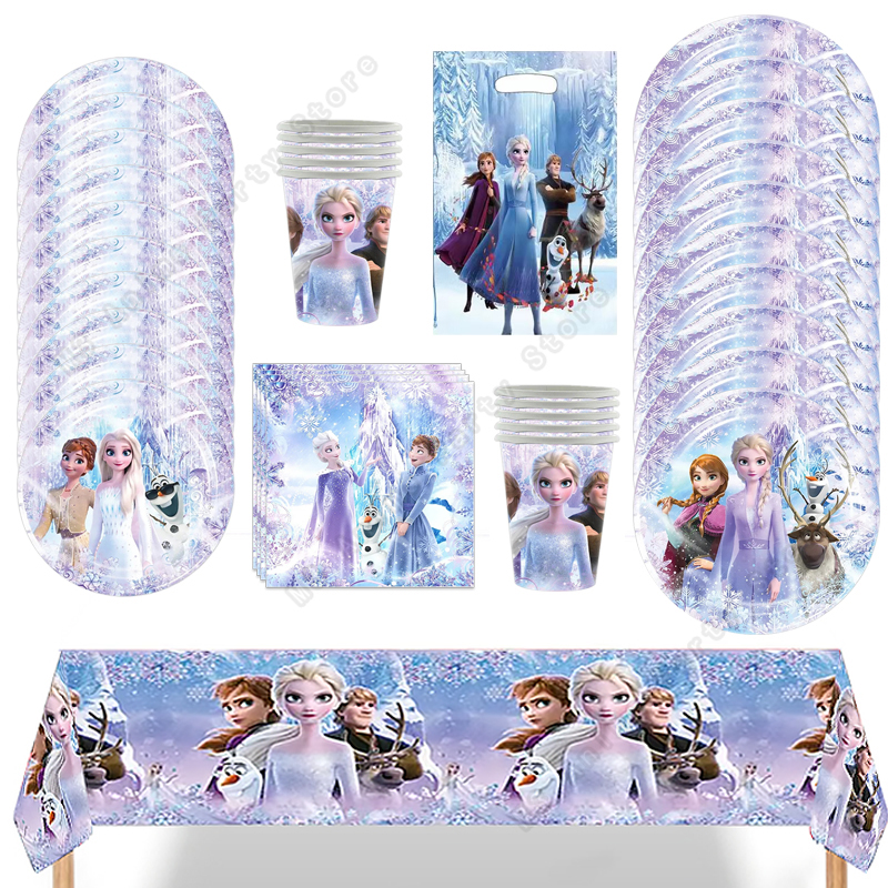 Frozen Elsa Anna Olaf Birthday - مراجعة Event Supplies وسعره