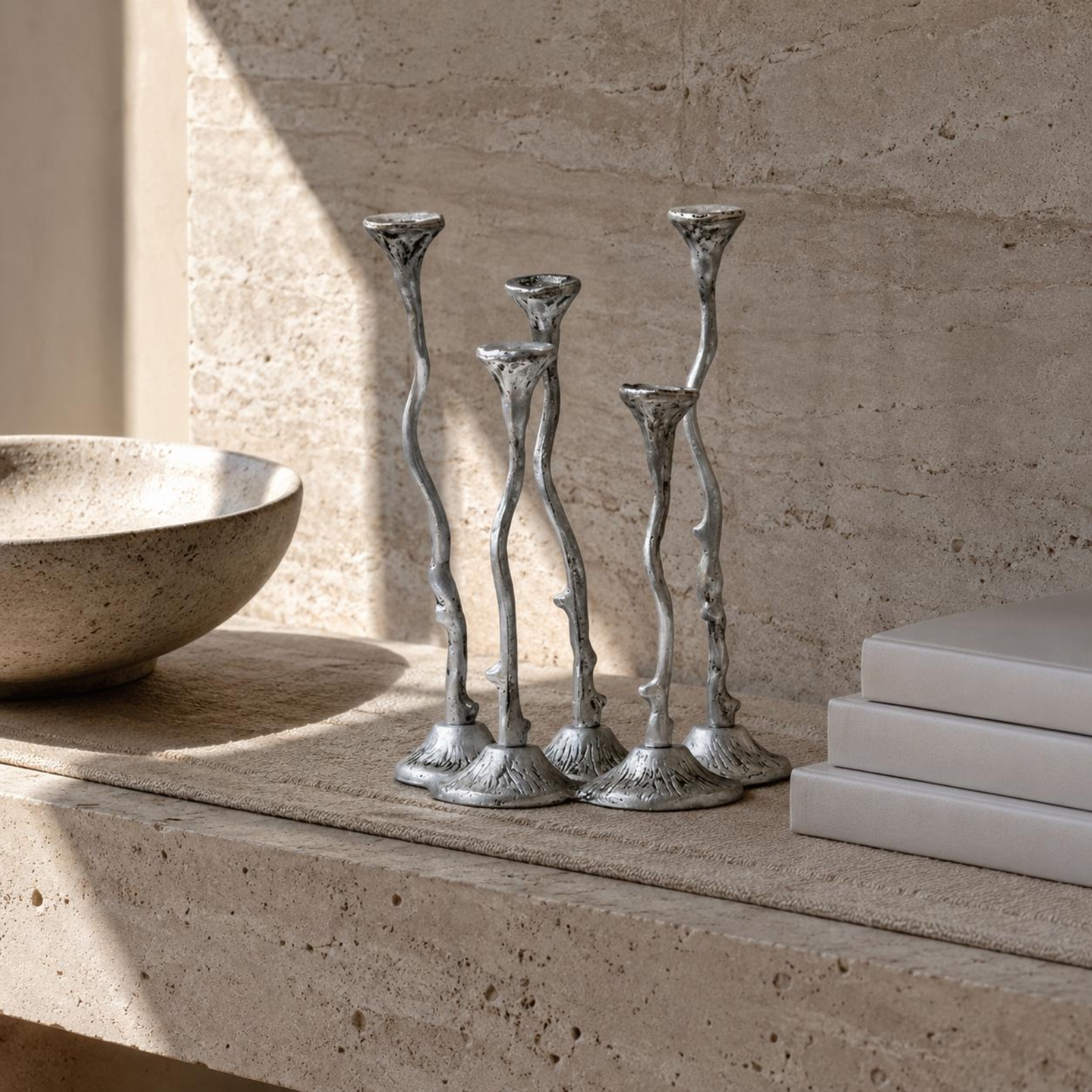 Cast Aluminum Candle Holder De - مراجعة Centerpiece Stick وسعره
