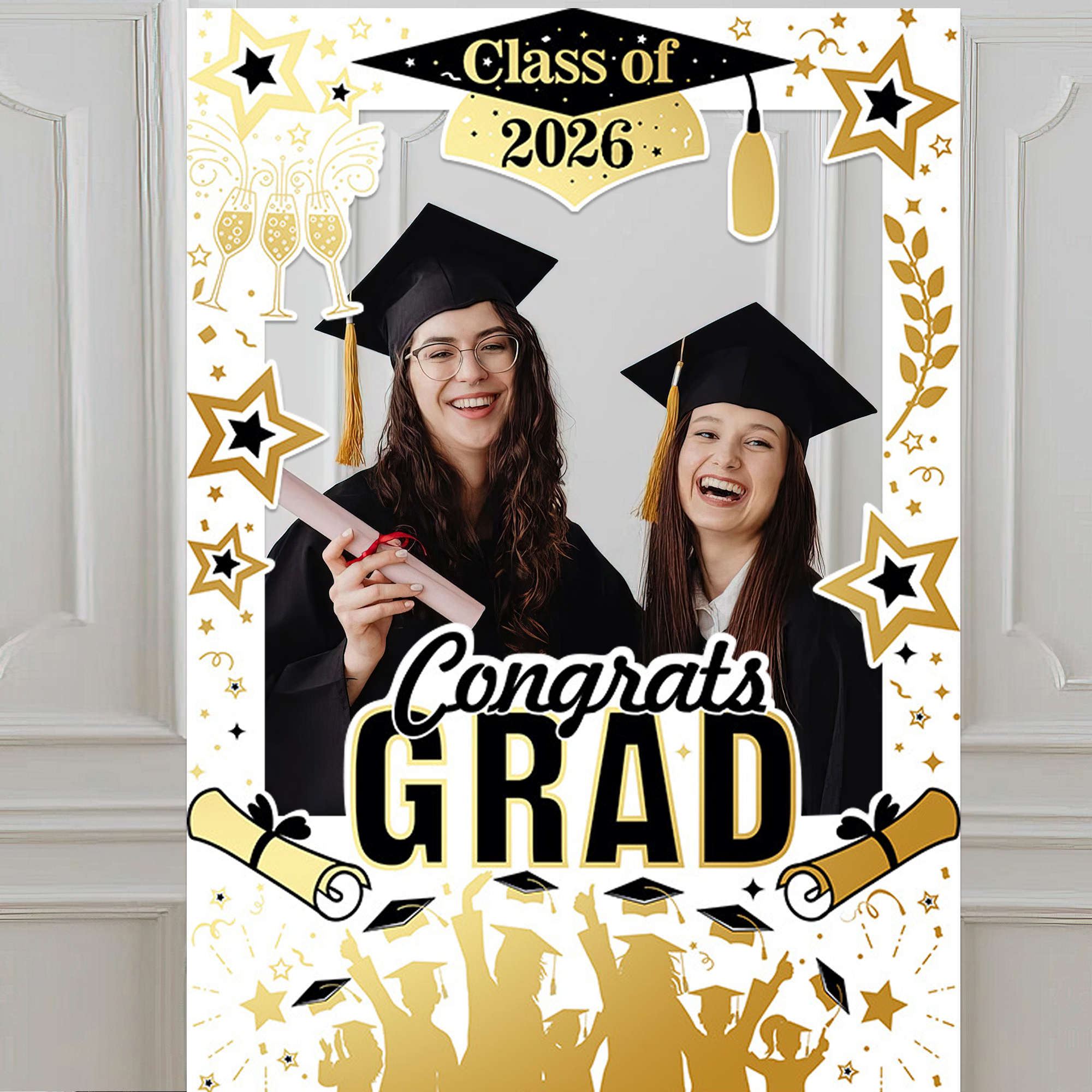 Class of 2026 Graduation Photo - مراجعة Photo Booth Frame وسعره