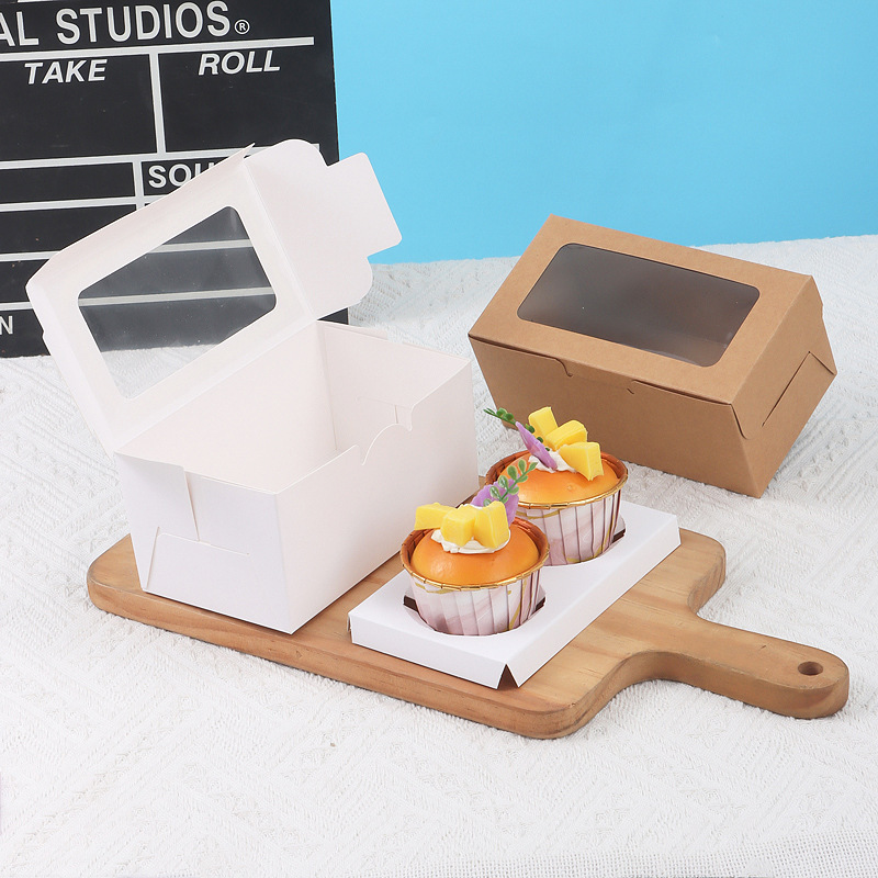 Cupcake Boxes with Clear Windo - مراجعة Event Party Box وسعره