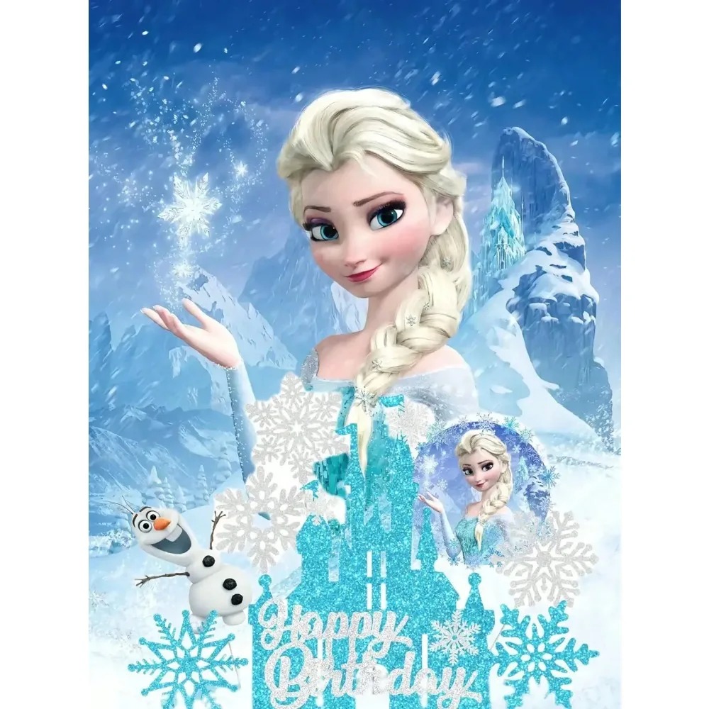 2026 8PCS F-r-o-z-e-n Cake Top - مراجعة Event Z وسعره