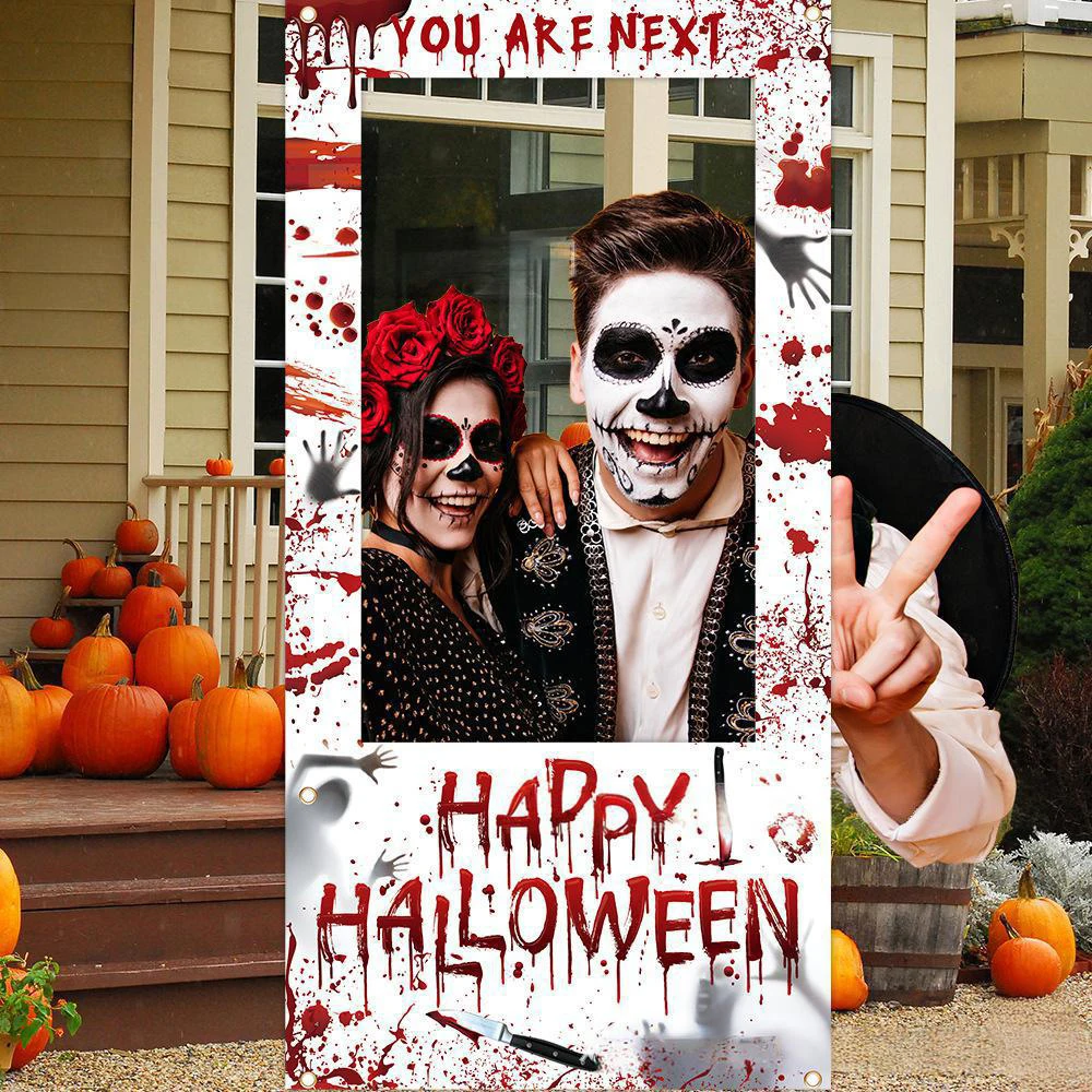 Runto Happy Halloween Photo Ba - مراجعة Photo Booth Frame وسعره