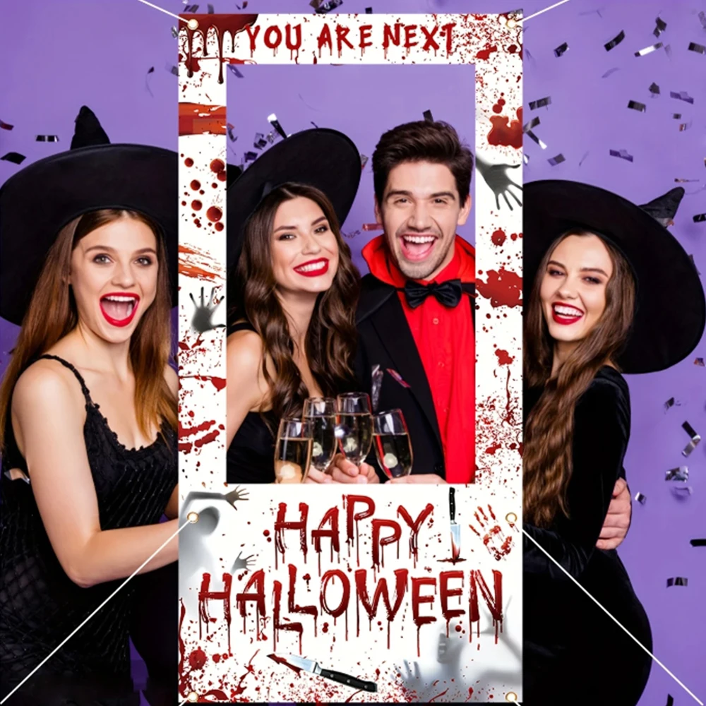 Runto Happy Halloween Photo Ba - مراجعة Photo Booth Frame وسعره
