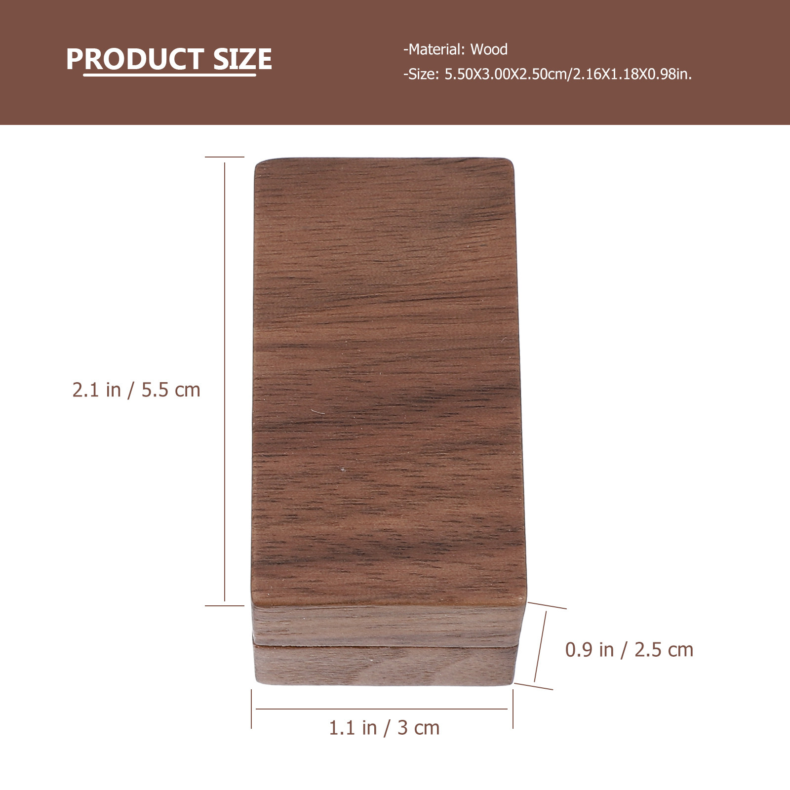 Hard Skin Friendly Wooden Ring - مراجعة Event Party Box وسعره