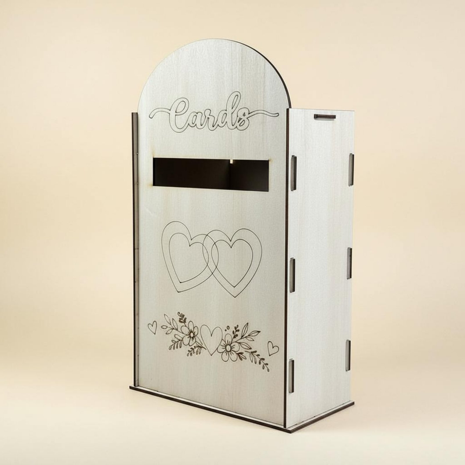 Wooden Wedding Card Box Laser  - مراجعة Event Party Box وسعره