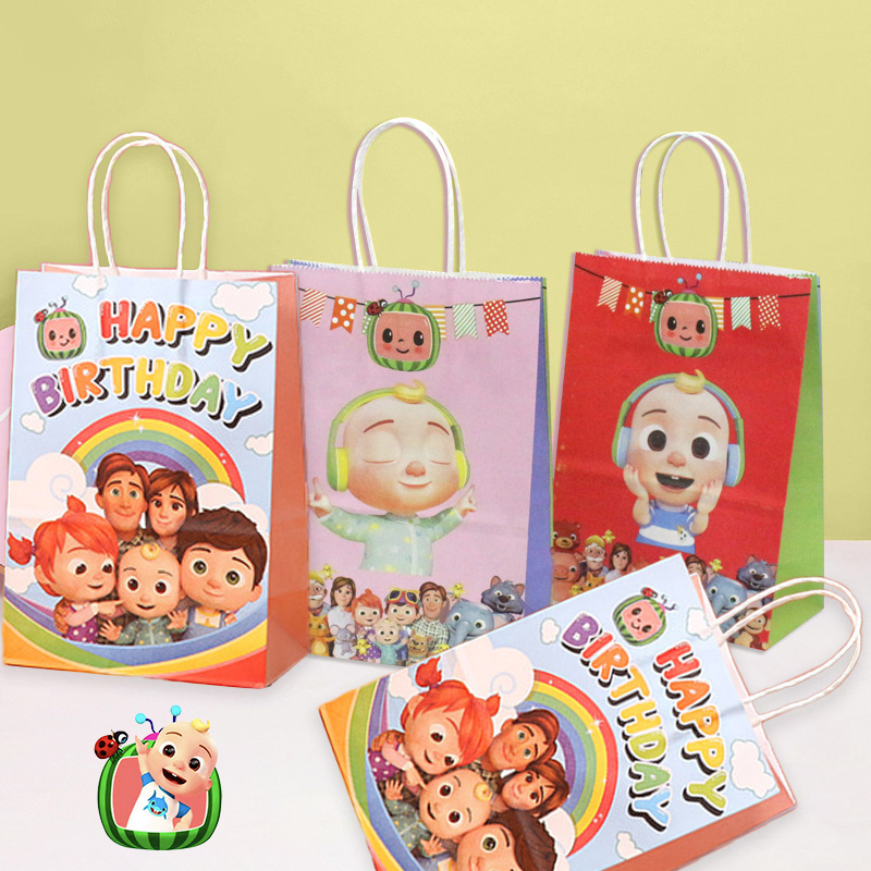 Cocomelons Party Gift Bag Set  - مراجعة Party Favor Bag وسعره