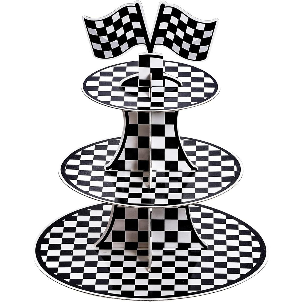 3-Tier Round Cupcake Stand wit - مراجعة Cupcake Stand Tier وسعره