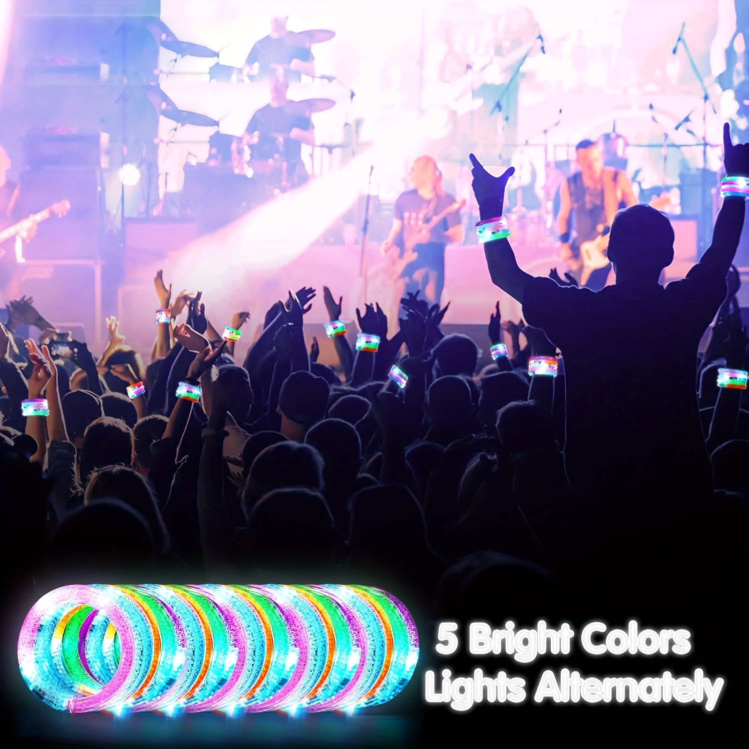 Glow-Up Party Bracelets Pack – - مراجعة Event & Party Supply وسعره