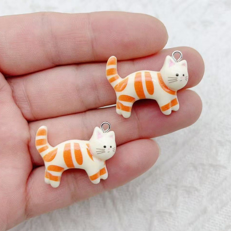 10pcs resin cartoon cat animal - مراجعة Event Party وسعره