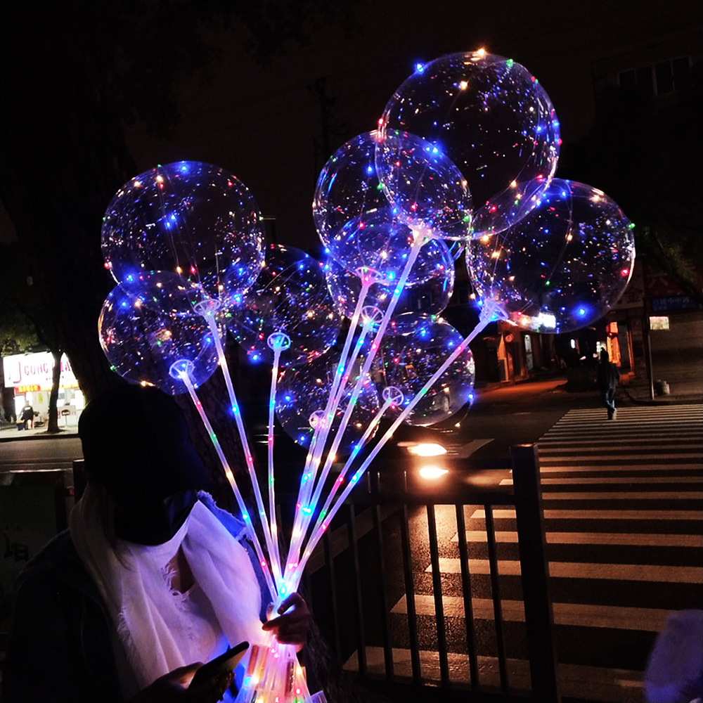 5/10/15/20Packs LED Light Up B - مراجعة Led Balloon Light وسعره