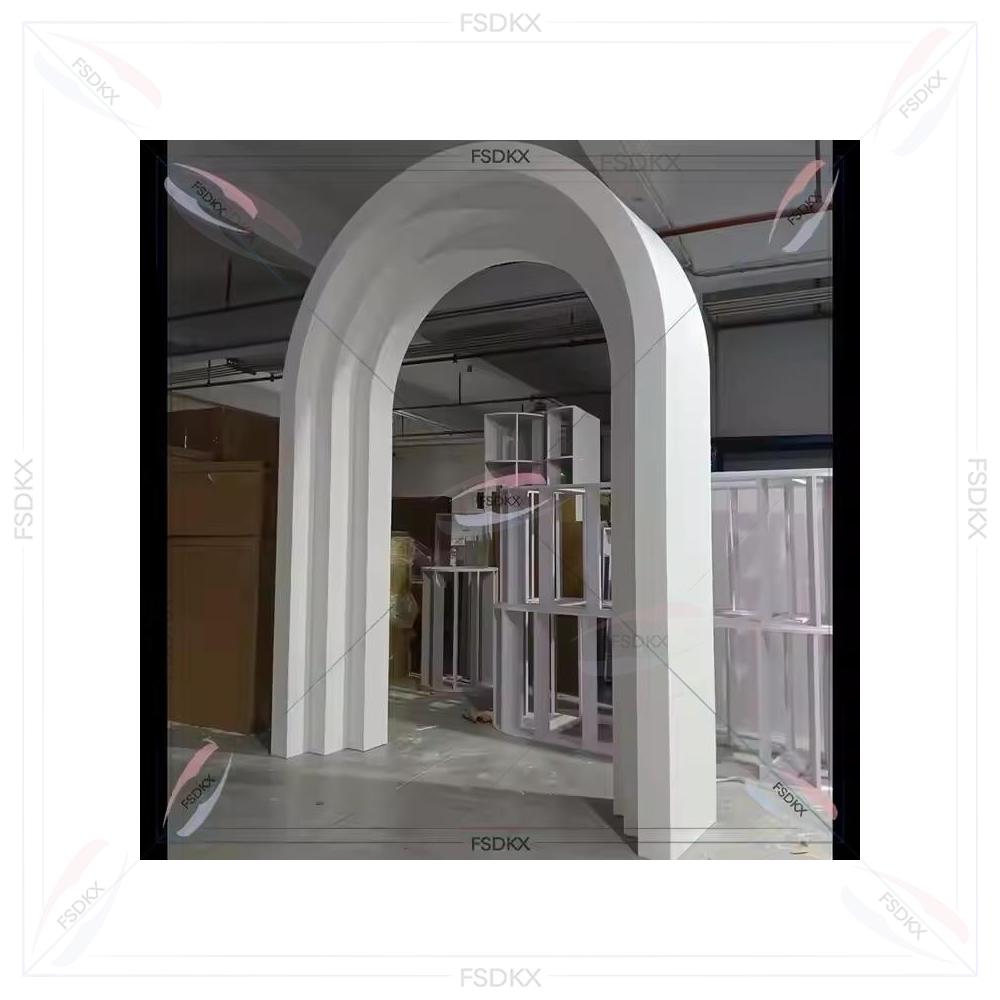 Luxury White  PVC Acrylic Wall - مراجعة Party Event Supplier وسعره