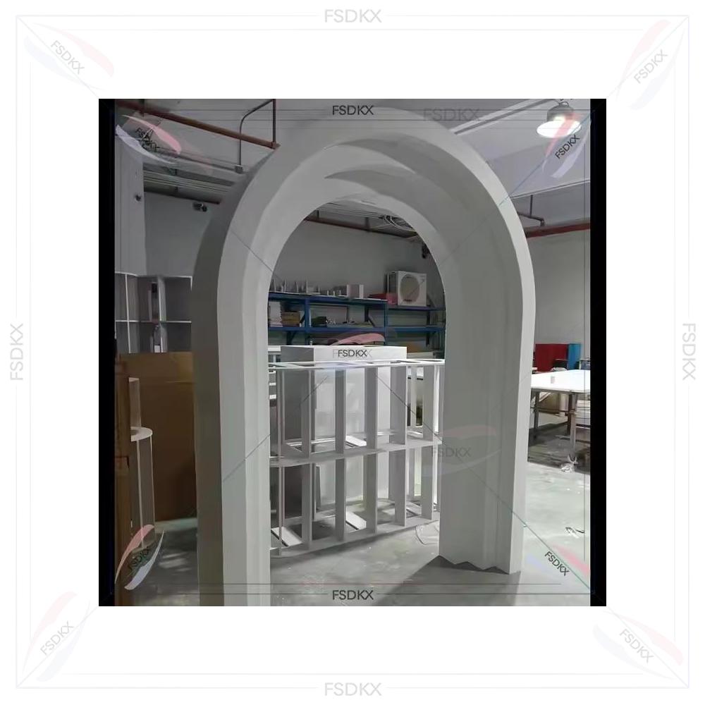Luxury White  PVC Acrylic Wall - مراجعة Party Event Supplier وسعره