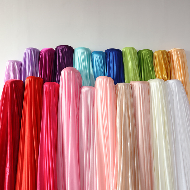 Pearlescent Ice Silk Satin Fab - مراجعة Event Party وسعره