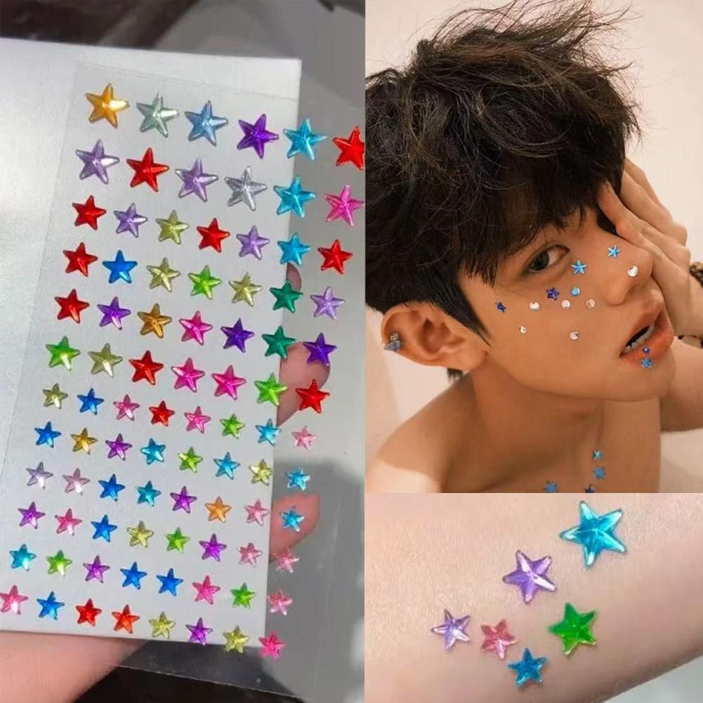 Self-Adhesive Face Rhinestones - مراجعة Event Party وسعره