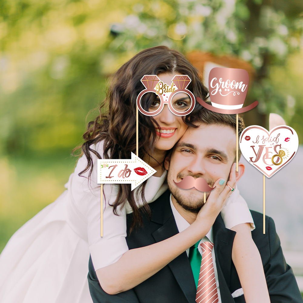 Wedding Decorations Bride to B - مراجعة Photo Booth Frame وسعره