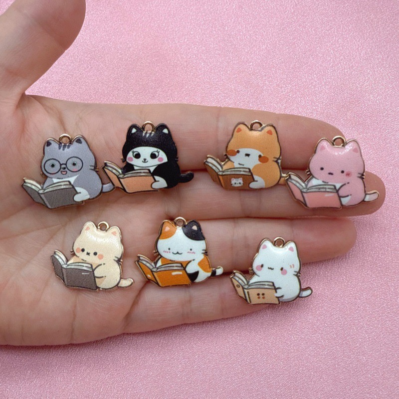 12pcs Cartoon Cute Alloy Print - مراجعة Event Party وسعره