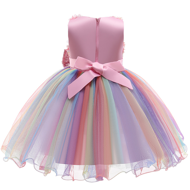 Girls Flower Sequins Tulle Rai - مراجعة Glitter Tablecloth وسعره