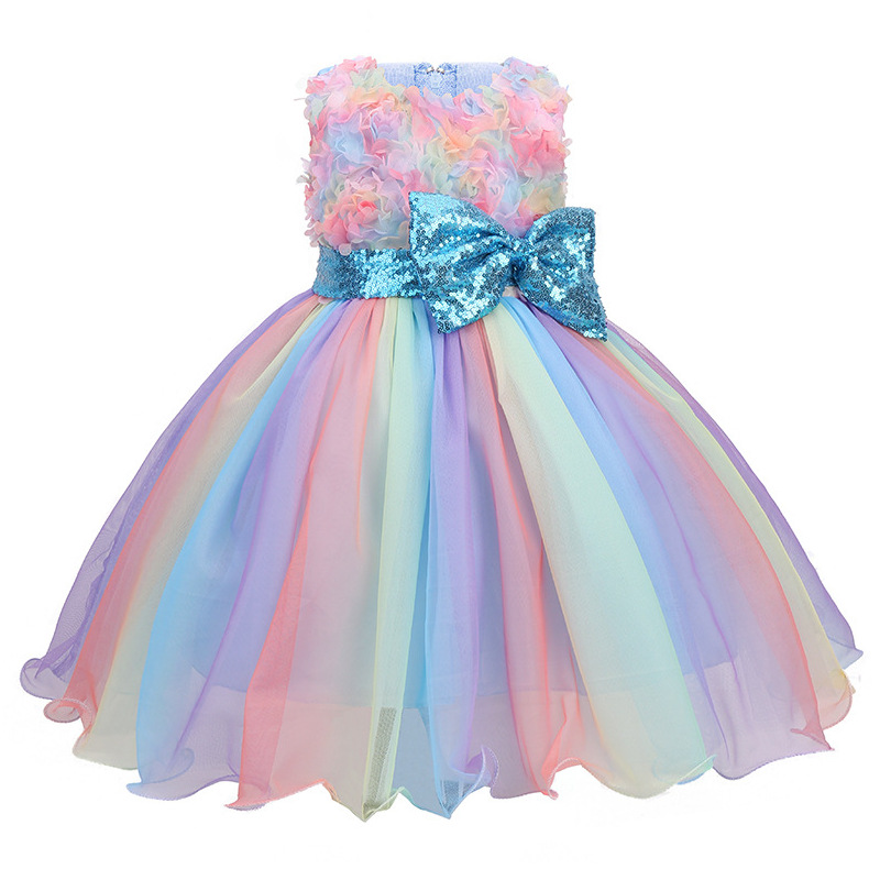 Girls Flower Sequins Tulle Rai - مراجعة Glitter Tablecloth وسعره