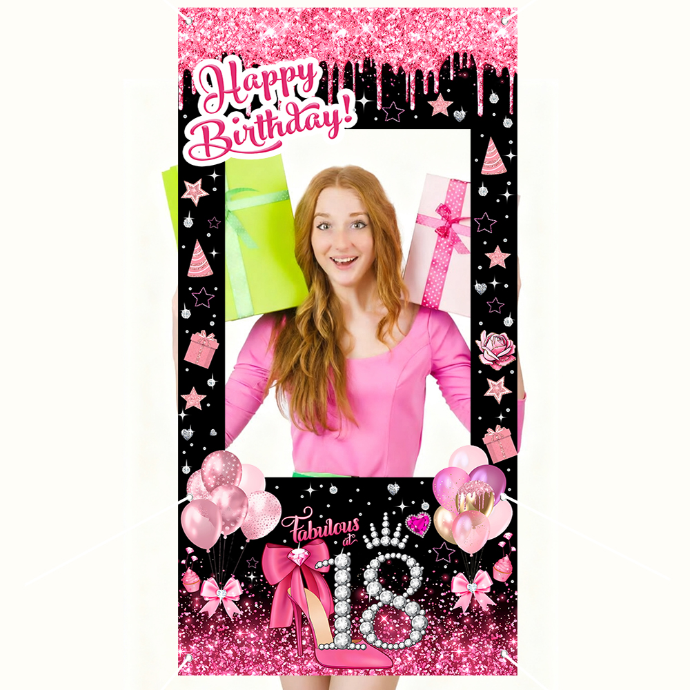 Photo Booth Frame Backdrop Pin - مراجعة Photo Booth Frame وسعره