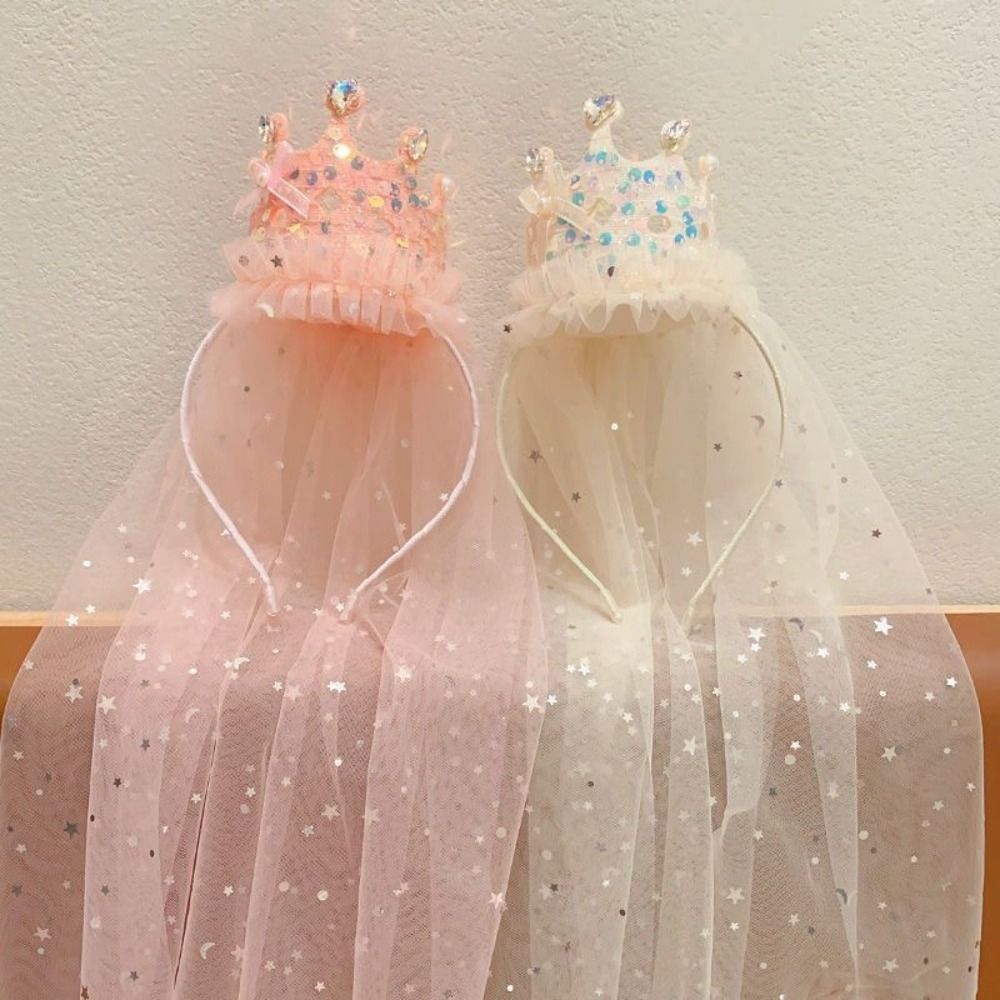 Sparkly Princess Crown Veil He - مراجعة Glitter Tablecloth وسعره