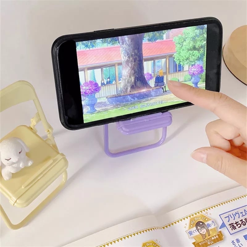 Cute Chair Phone Holder Stand  - مراجعة Event Support وسعره