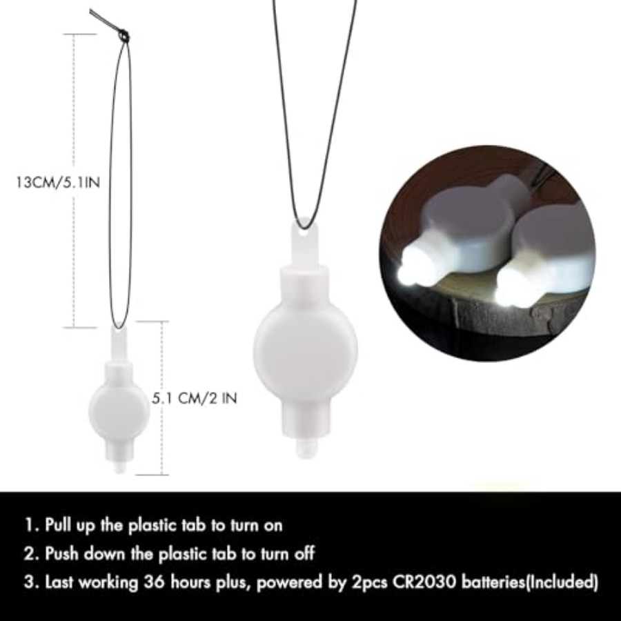 Battery Operated Small LED Lig - مراجعة Led Balloon Light وسعره