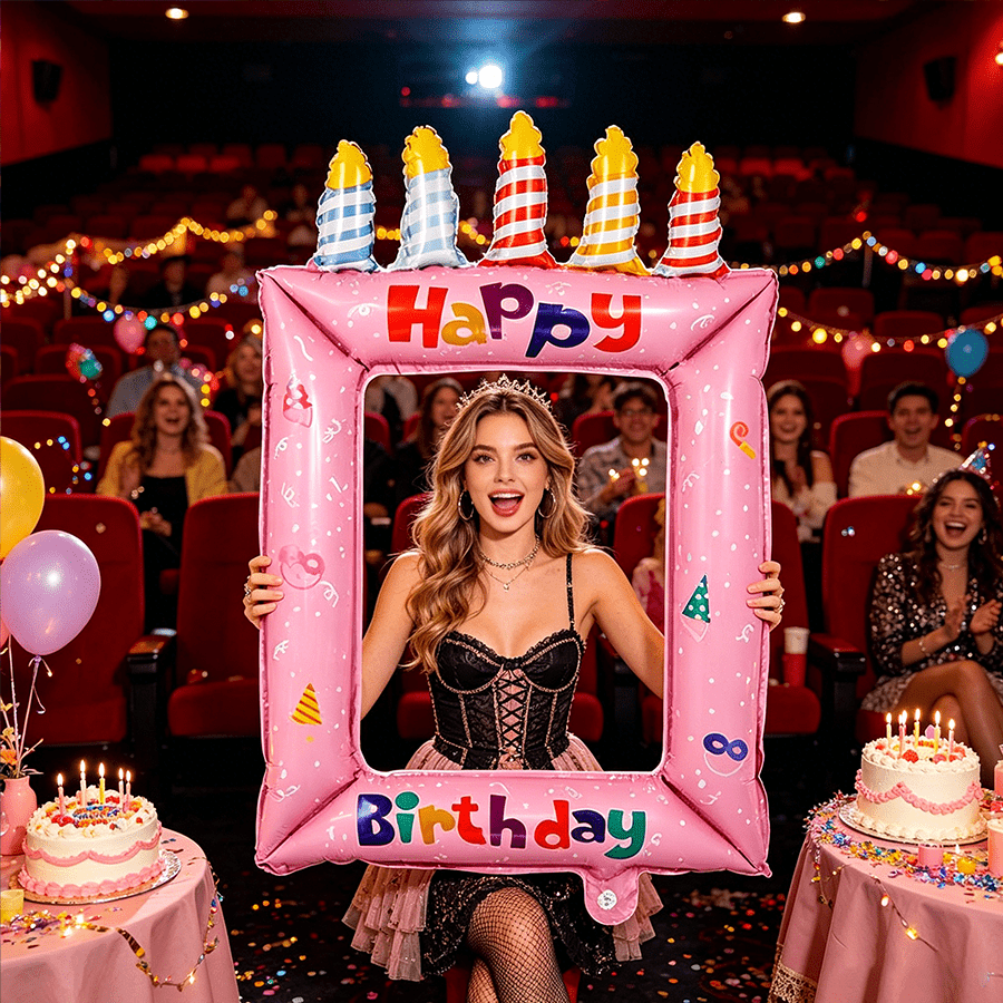28-inch Princess Theme Balloon - مراجعة Photo Booth Frame وسعره