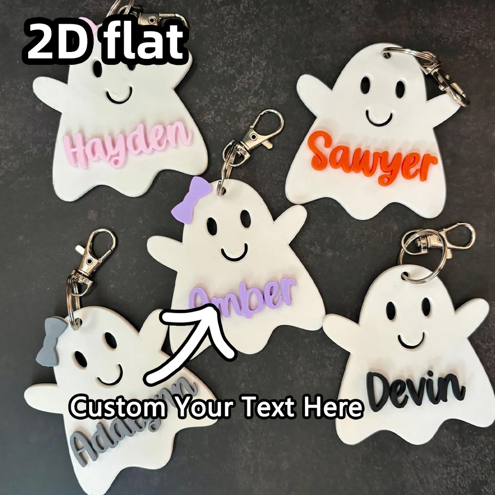 Personalized Ghost Keychain, G - مراجعة Party Favor Bag وسعره